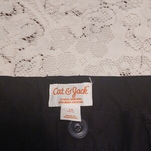 Cat & Jack Classic Black Uniform  shorts